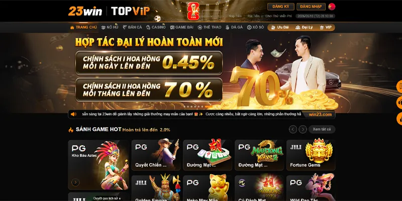 23WIN ⚜️ Link Trang Chủ 23win.com #1 Châu Á | Đăng ký +233K 46 Vào trang chủ 23WIN